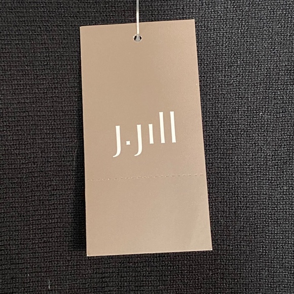 NWT J.JILL Black Merino Wool Tencel Poncho Minimalist Layering OS - NEW - Picture 7 of 13